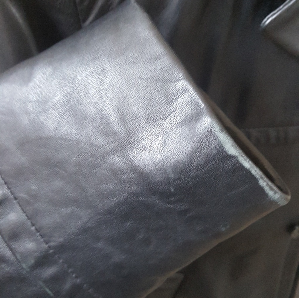 NEW, Kenneth Cole Reaction, men's leather jacket..price firm, NWT - Picture 5 of 7
